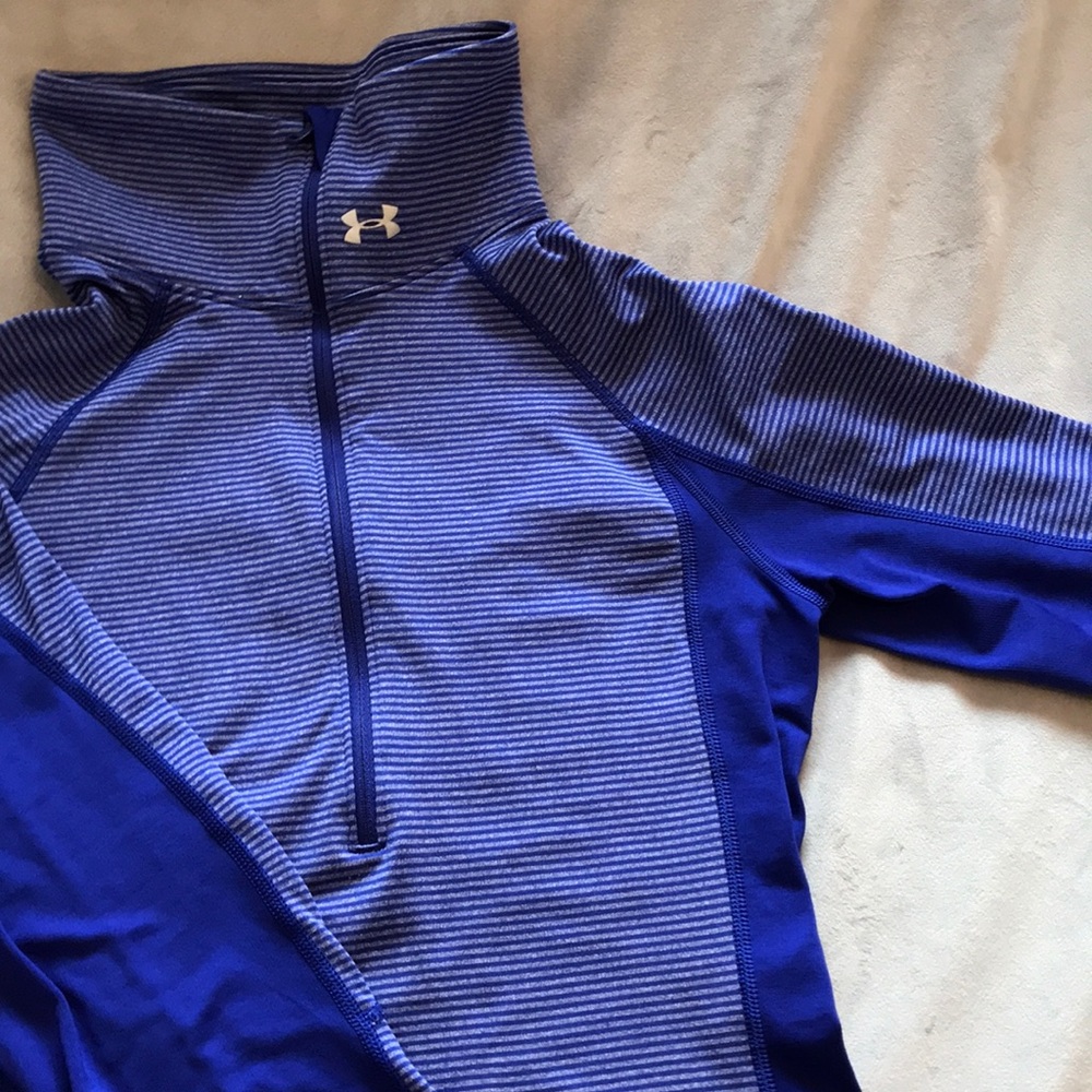 Under Armour fitted athletic quarter zip